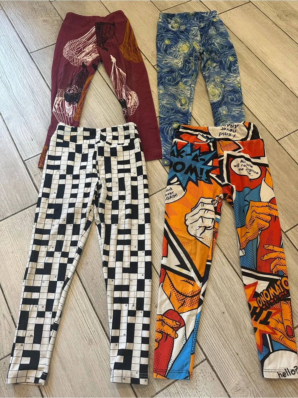 4 kids small 12 month to 7 years old Lularoe leggings